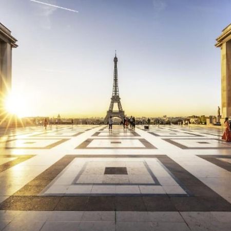Appartamento Tour Eiffel Terrasse Vue Seine Parigi Esterno foto