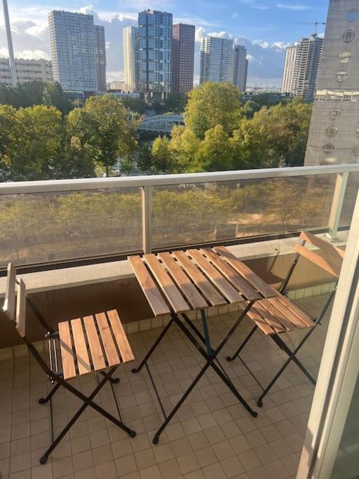 Appartamento Tour Eiffel Terrasse Vue Seine Parigi Esterno foto